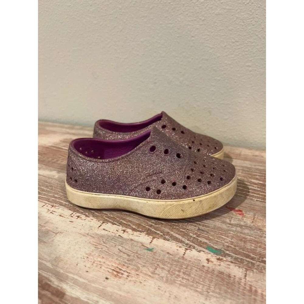 Native Purple Glitter Toddlers 7